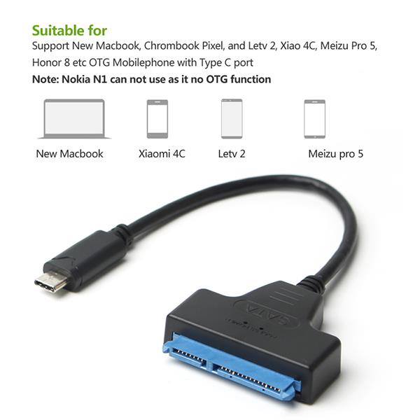 USB 3.1 Type C to SATA III Adapter USB 3.1 Type C to SATA III Adapter