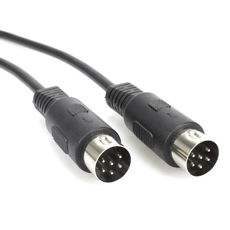 Big Din 6 pin plug keyboard cable