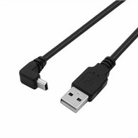 USB 2.0 A Stecker auf Mini B Stecker Nach oben Winkel Gebogenes Kabel