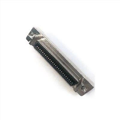 Vertikale MDR 50 Pin Buchse PCB SCSI Stecker mit Latch Clip