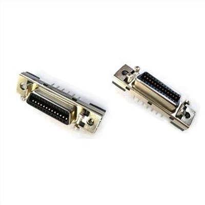 Vertikale MDR26-Pin-Buchse PCB SCSI-Anschluss